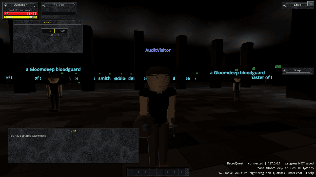 In-game screenshot of Gloomdeep